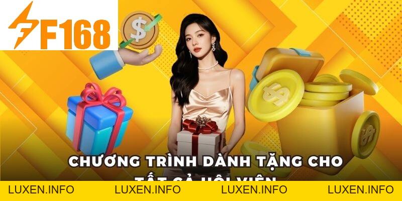 Thưởng 100% Cho Lần Nạp Ví Điện Tử Đầu Tiên Tại F168 - luxen.info